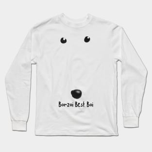 borzoi best boi Long Sleeve T-Shirt